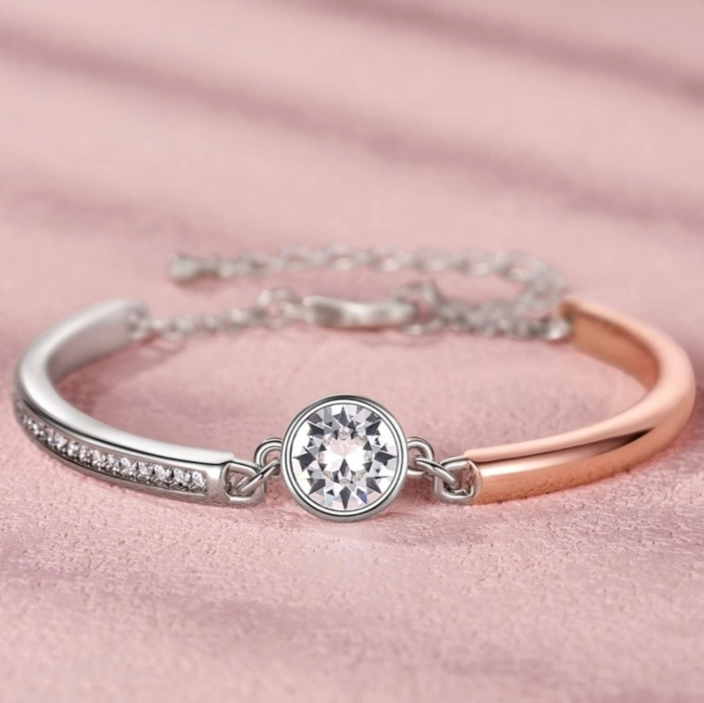 18k Rose Gold Plated Bracelet